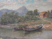 Benedito Calixto Sao Vicente Bay china oil painting artist